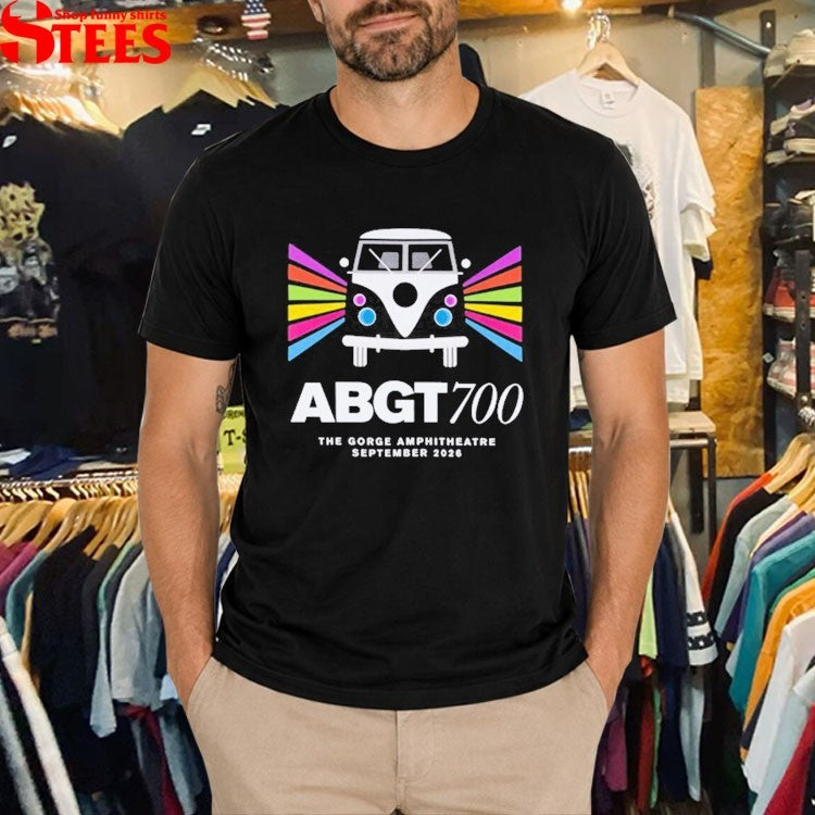 Abgt700 The Gorge Amphitheatre September 2026 Logo T-shirts