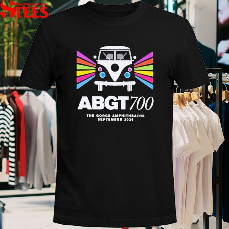 Abgt700 The Gorge Amphitheatre September 2026 Logo T-shirts