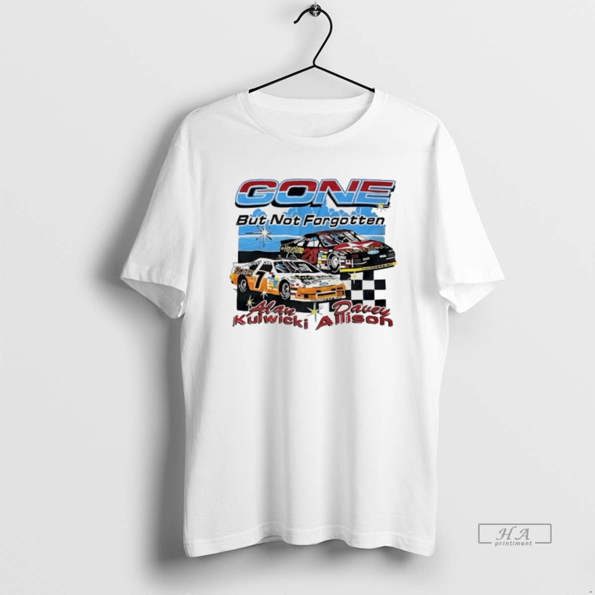 Official Alan Kulwicki And Davey Allison Racing Gone But Not Forgotten Nascar 90s T-Shirts, Hoodie, Sweatshirt