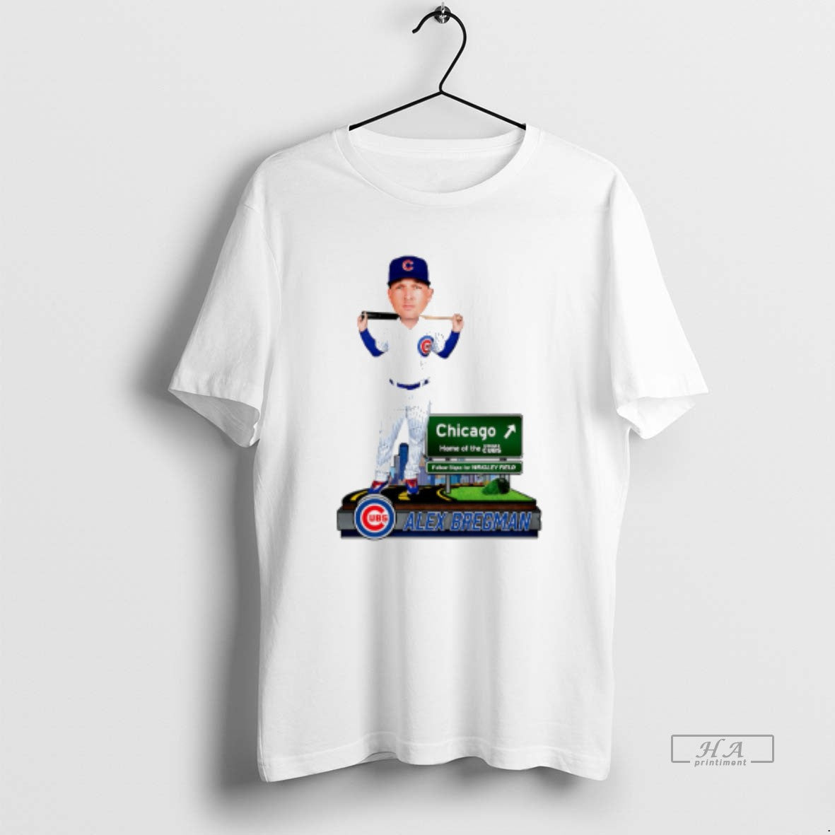 Official Alex Bregman Chicago Cubs Next Stop Caricature T-Shirts, Hoodie, Sweatshirt | PureTeeCo.com