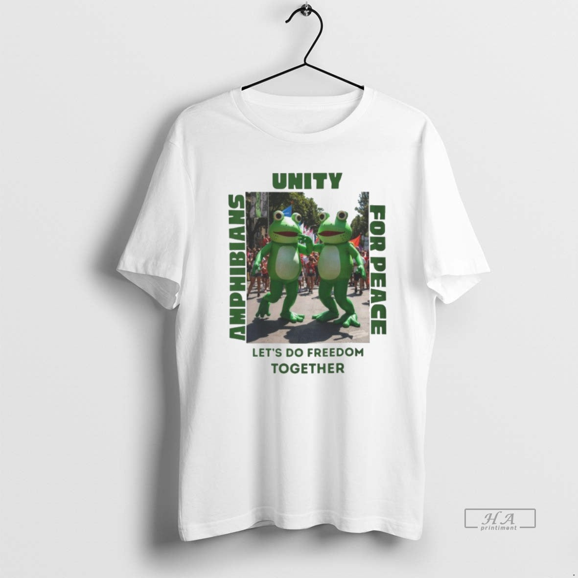 Official Amphibians Unity Frog Peace Lets Do Freedom Together T-Shirts, Hoodie, Sweatshirt | PureTeeCo.com