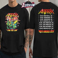 Anthrax North America Tour 2026 I Am The Law Cyber Judge T-shirts