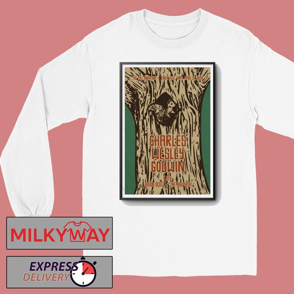 Apr 22 2026 Knoxville POSTER Charles Wesley Godwin shirt
