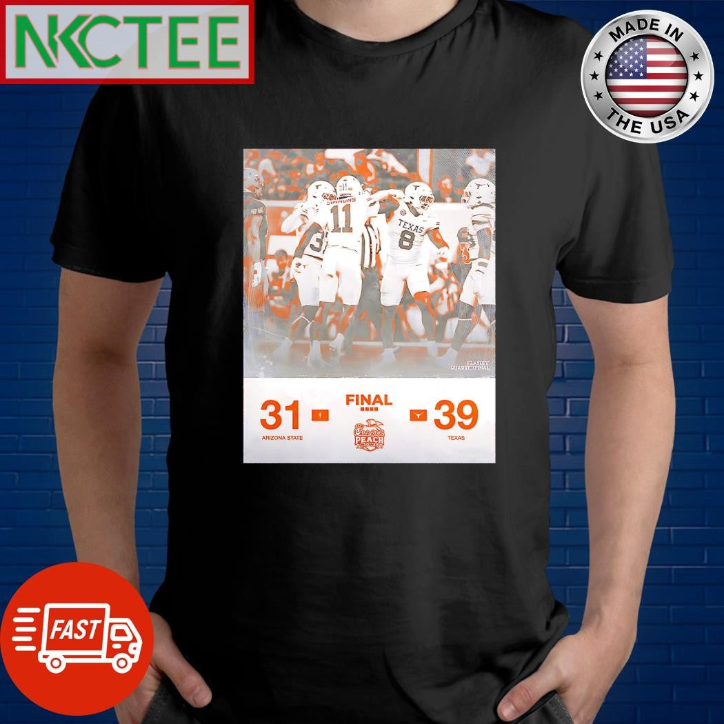 Official Arizona State Sun Devils 31 final Texas Longhorns shirt