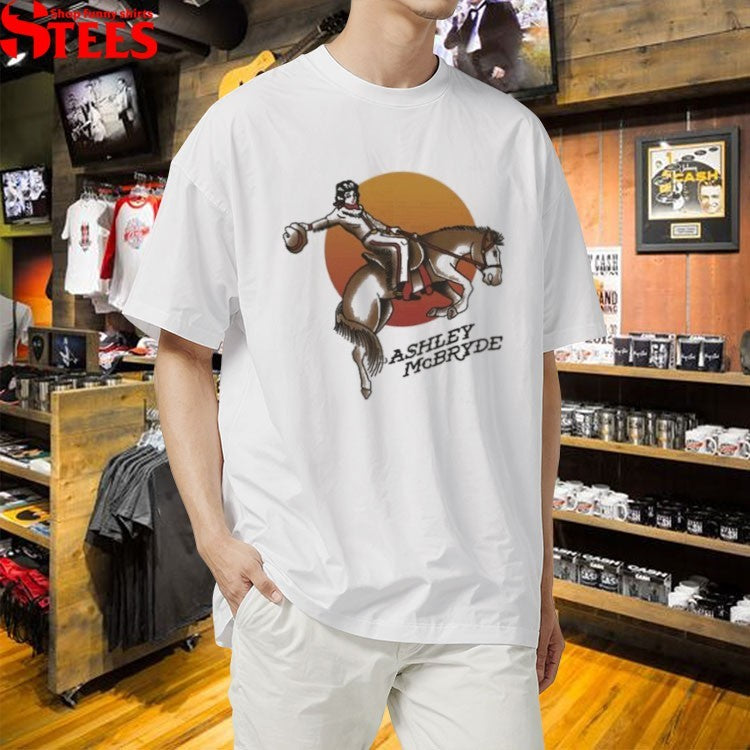 Ashley Mcbryde Bucking Cowgirl T-shirts