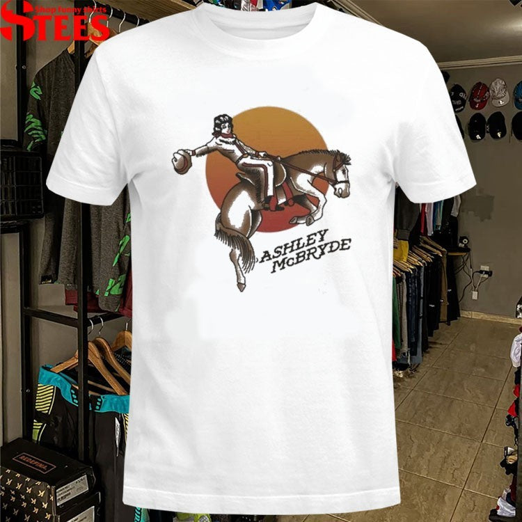 Ashley Mcbryde Bucking Cowgirl T-shirts
