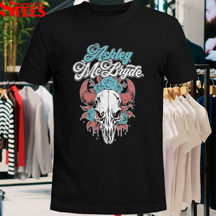 Ashley Mcbryde Coal Skull T-shirts