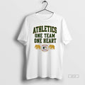 Official Athletics One Team One Heart Mlb T-Shirts, Hoodie, Sweatshirt | PureTeeCo.com