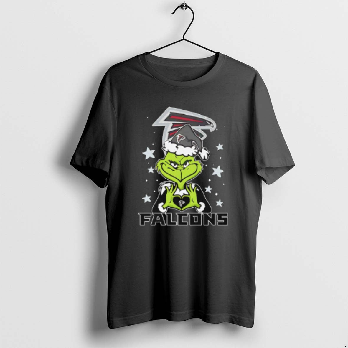 Official Atlanta Falcons Love Grinch Heart Hand Christmas 2025 T-Shirts, Hoodie, Sweatshirt | PureTeeCo.com