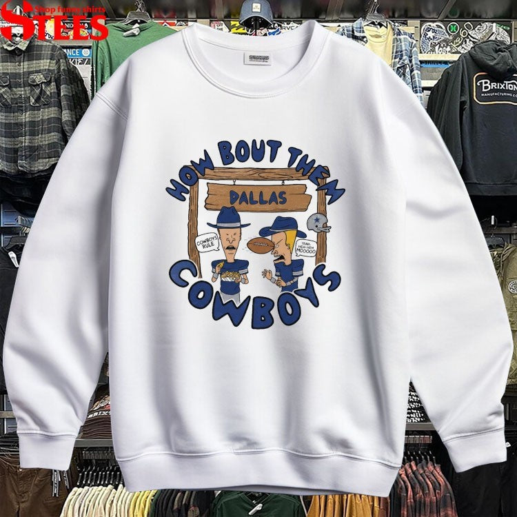 Beavis And Butthead Dallas Cowboys Rule How Bout Them Yeah Heh Heh Mo T-shirts