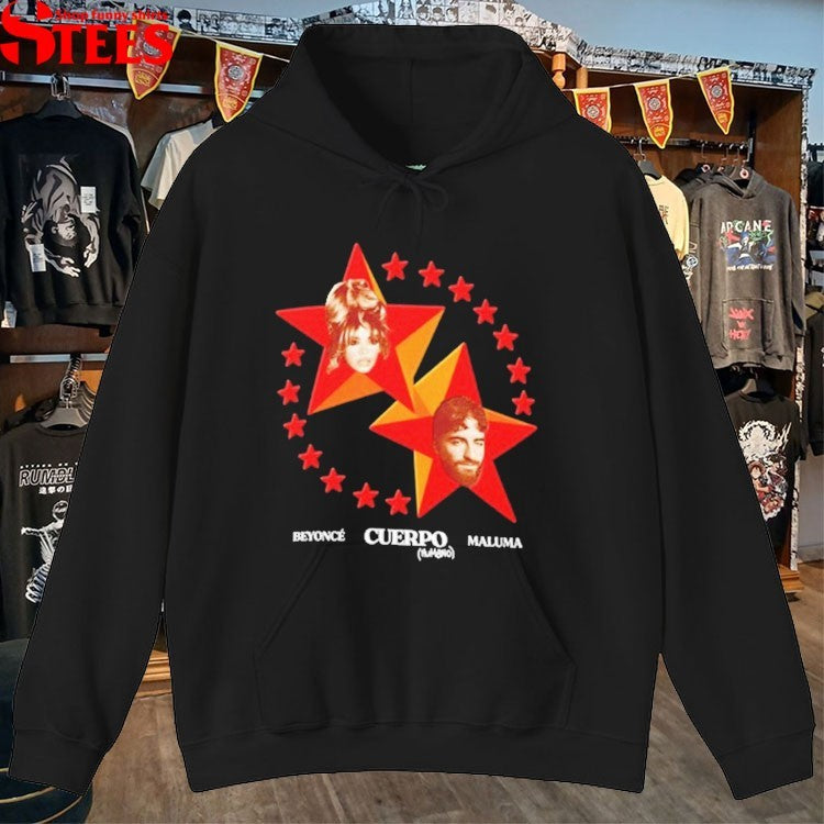 Beyonce Maluma Cuerpo Tumbao Latin Pop Stars T-shirts