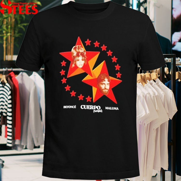 Beyonce Maluma Cuerpo Tumbao Latin Pop Stars T-shirts