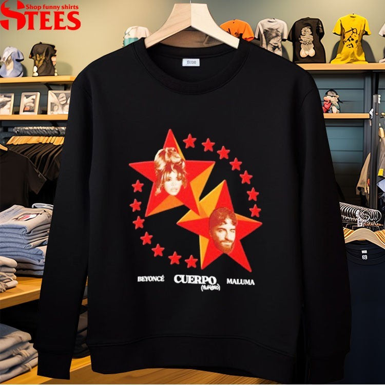 Beyonce Maluma Cuerpo Tumbao Latin Pop Stars T-shirts