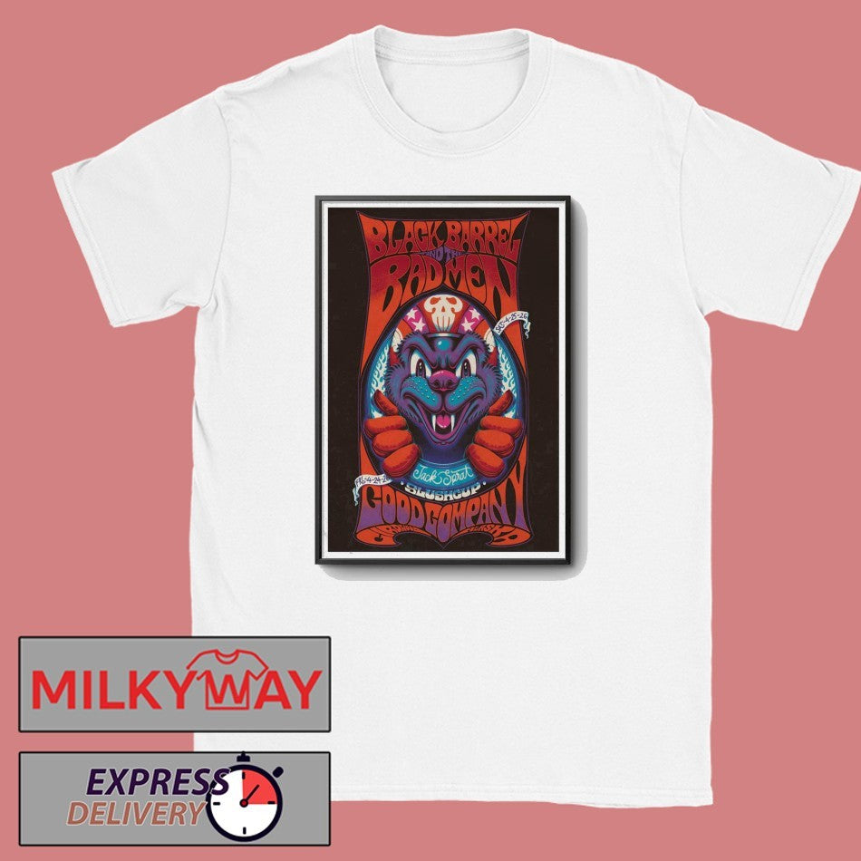 Black Barrel And The Bad Men Girdwood AK 4 24-4 25 2026 Poster shirt