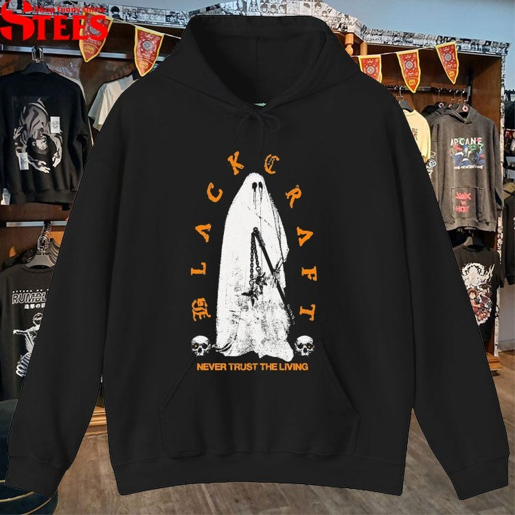 Blackcraftcult Never Trust The Living Haunter Ghost T-shirts