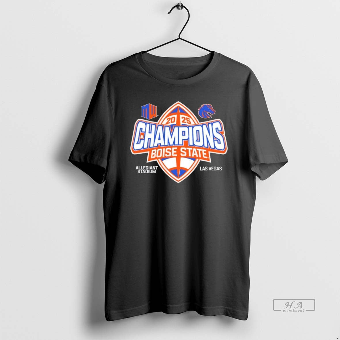 Official Boise State Broncos 2025 Mountain West Football Champions T-Shirts, Hoodie, Sweatshirt | PureTeeCo.com