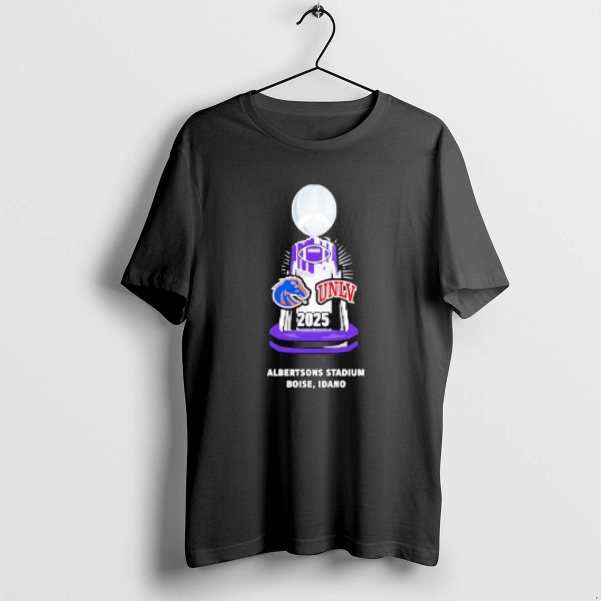 Official Boise State Vs Unlv 2025 Mountain West Championship Mens Trophy T-Shirts, Hoodie, Sweatshirt | PureTeeCo.com
