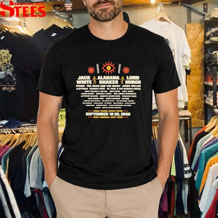 Borderland Festival September 18 To 20, 2026, At Knox Farm State Park In East Aurora, New York T-Shirt