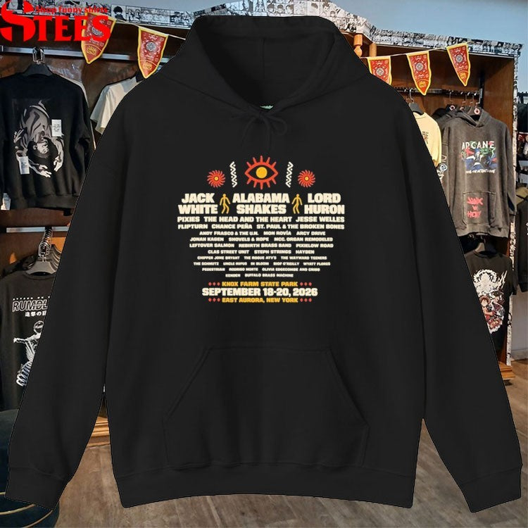 Borderland Festival September 18 To 20, 2026, At Knox Farm State Park In East Aurora, New York T-Shirt