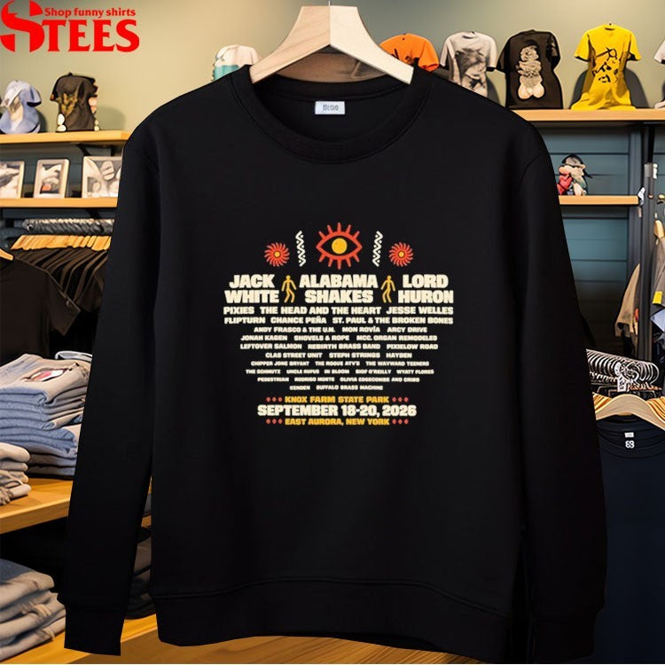 Borderland Festival September 18 To 20, 2026, At Knox Farm State Park In East Aurora, New York T-Shirt