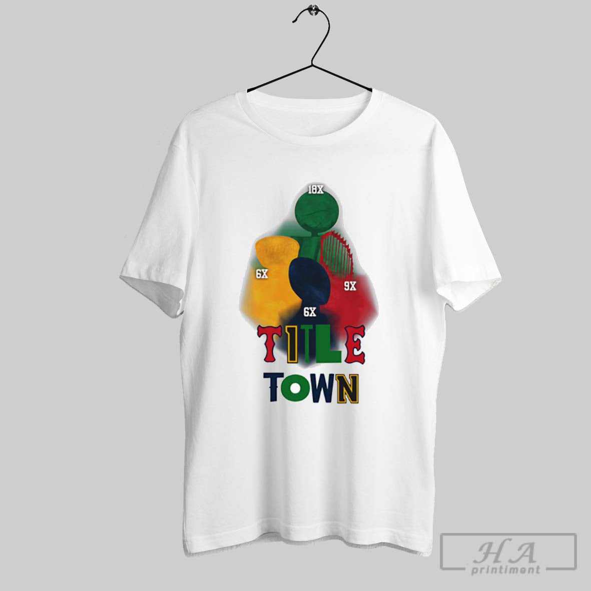 Official Boston Sports Title Town