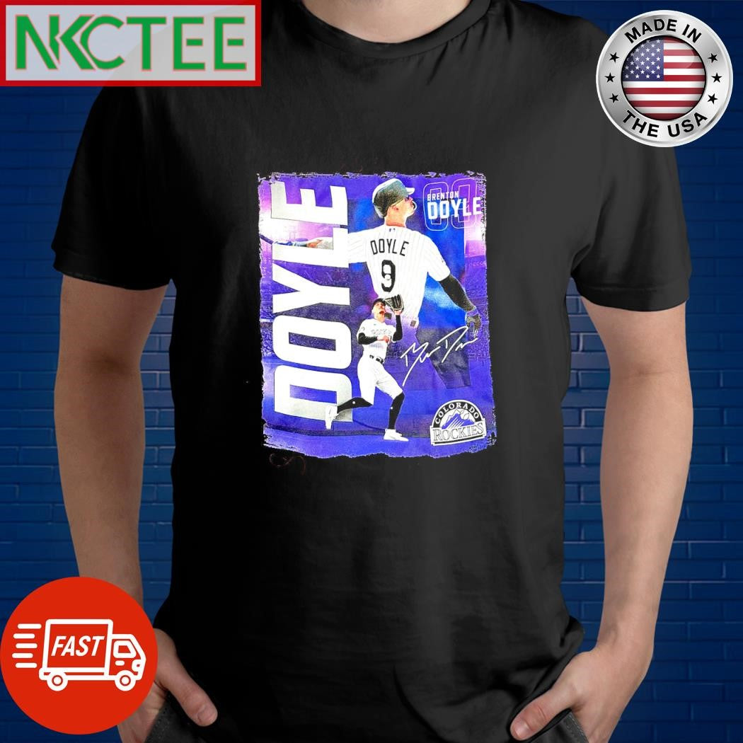 Official Brenton Doyle 9 Colorado Rockies signature vintage shirt