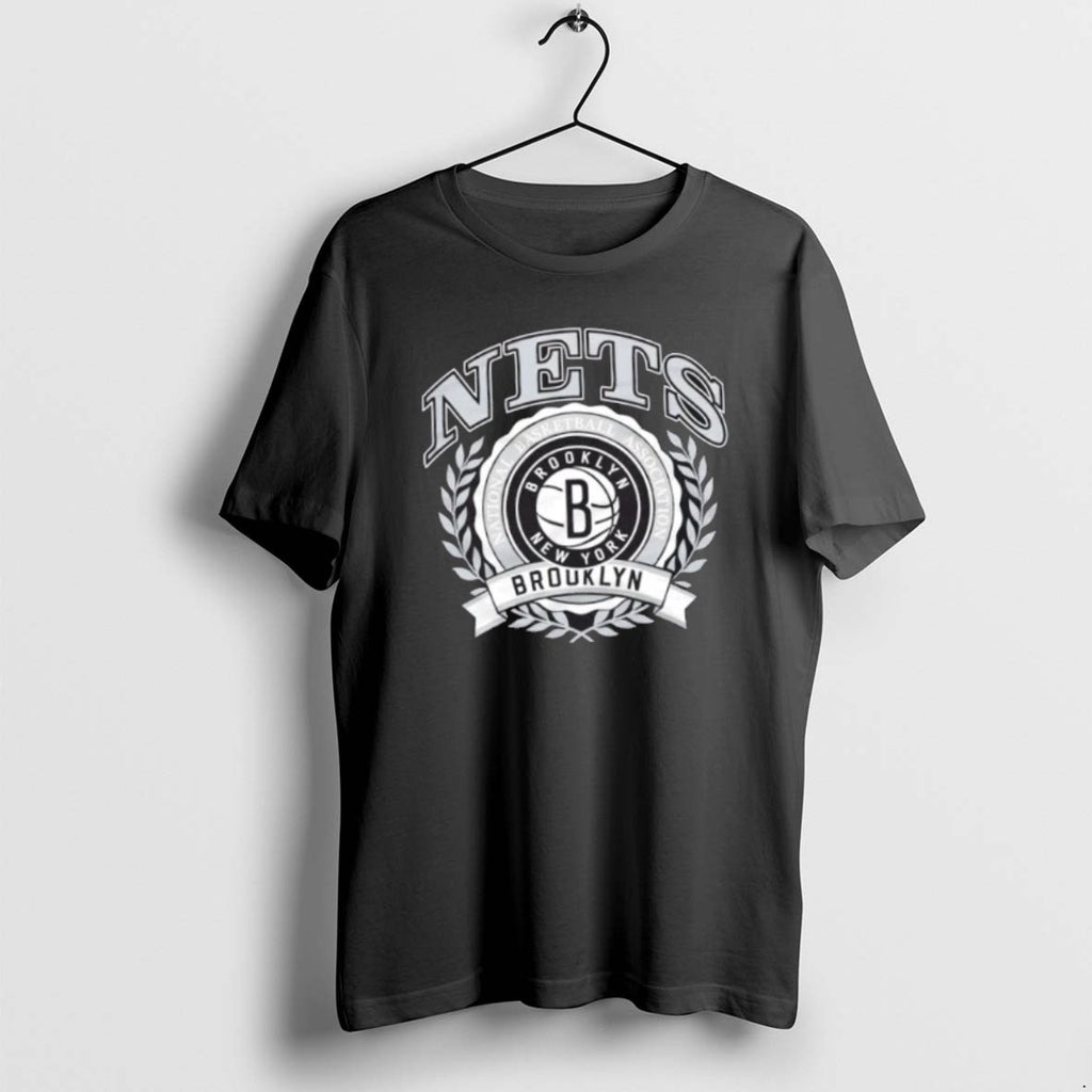 Official Brooklyn Nets National Basketball Association Crest T-Shirts, Hoodie, Sweatshirt | PureTeeCo.com