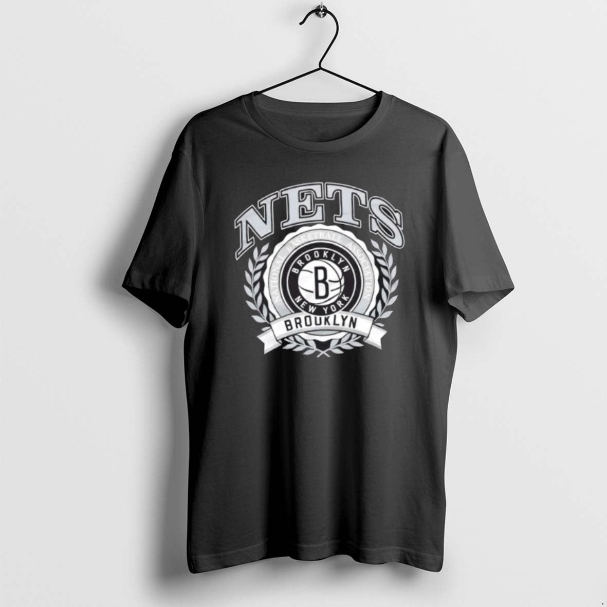 Official Brooklyn Nets National Basketball Association Crest T-Shirts, Hoodie, Sweatshirt | PureTeeCo.com
