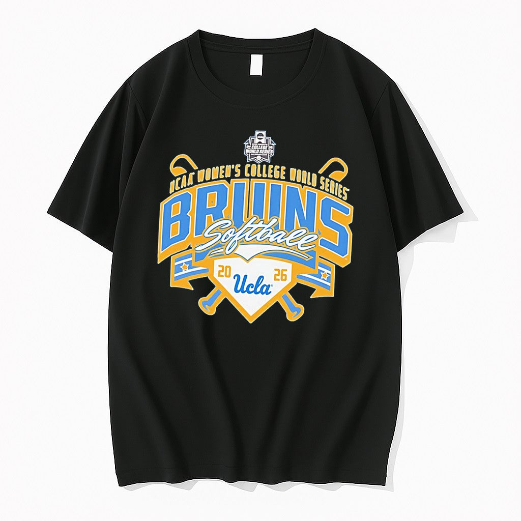 Official Bruins Softball Womens College World Series 2026 Tee T Shirts Jpg