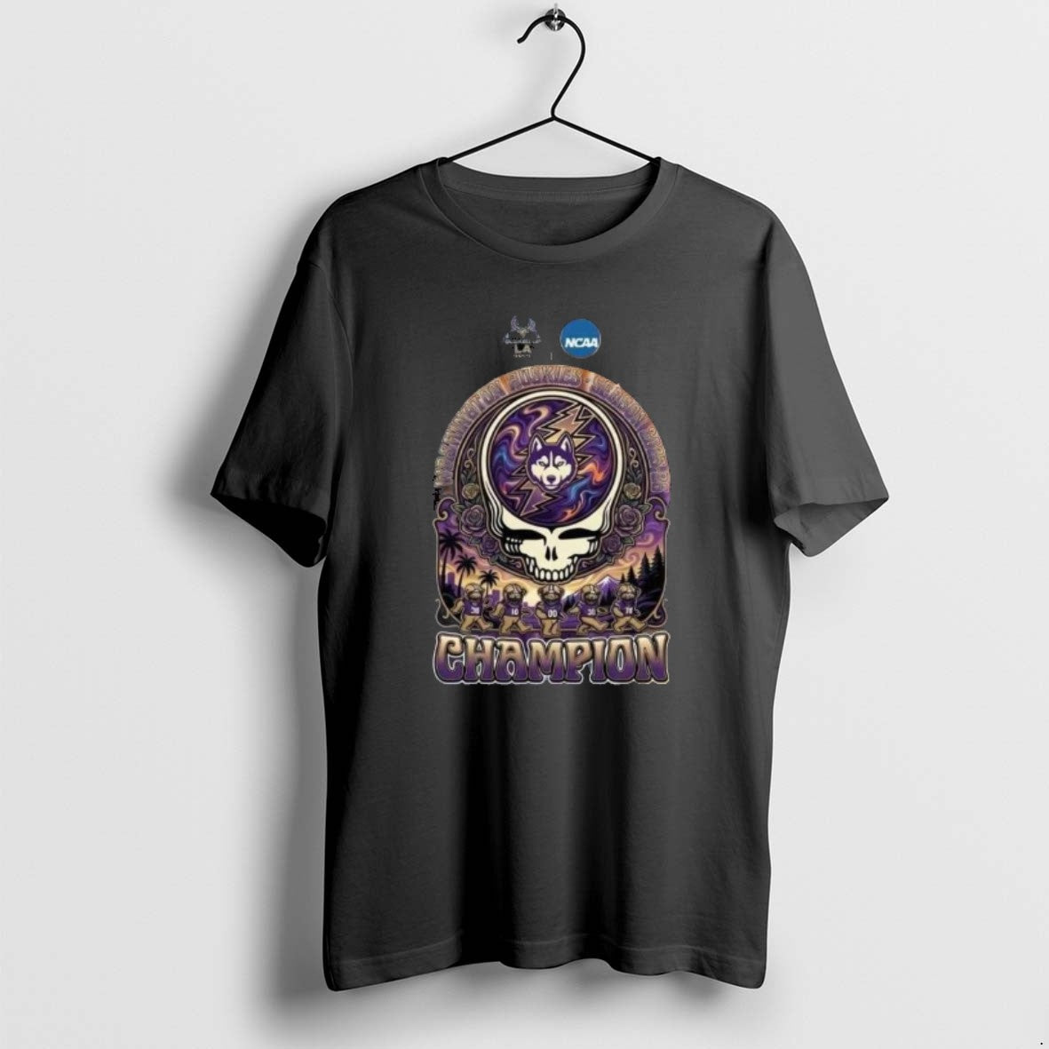 Official Bucked Up La Bowl Hosted Ncaa Season 2025 26 Washington Huskies X Grateful Dead T-Shirts, Hoodie, Sweatshirt