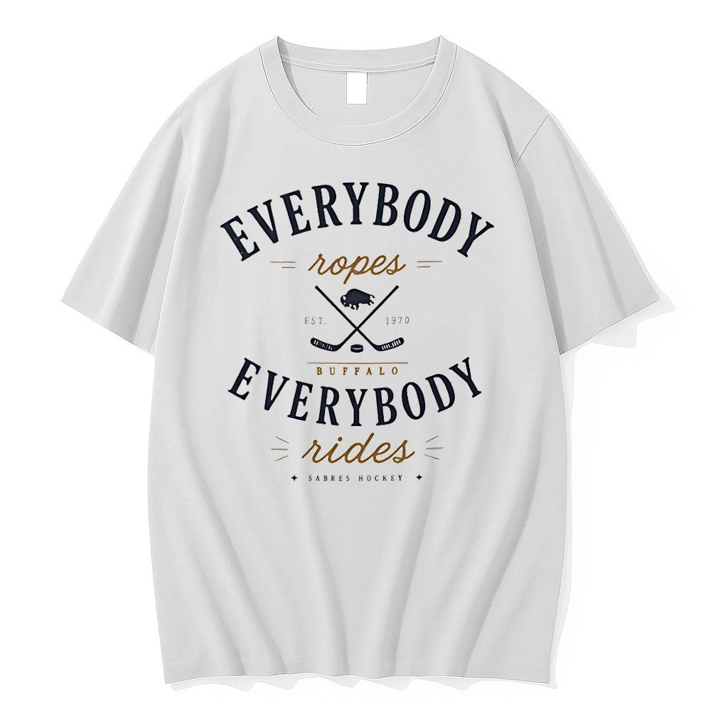 Official Buffalo Sabres Everybody Ropes Everybody Rides Hockey T Shirts Jpg