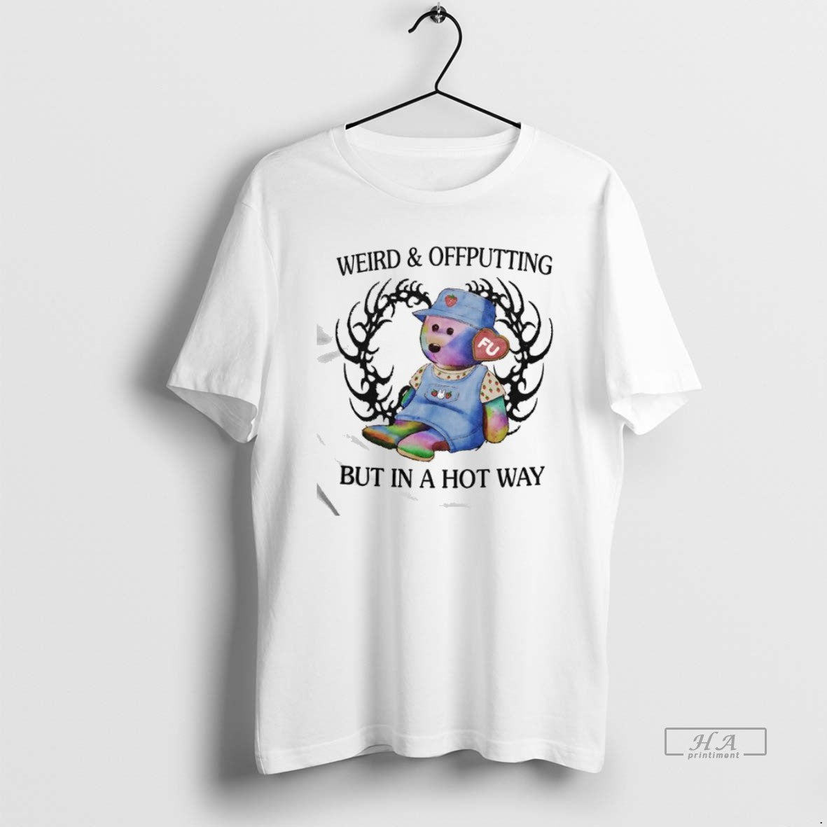 Official Bunny Fu Weird And Offputting But In A Hot Way T-Shirts, Hoodie, Sweatshirt | PureTeeCo.com