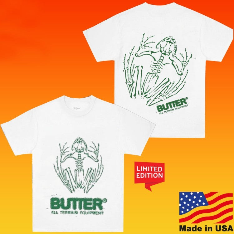 Butter All Terrain Equipment Fossil T-Shirts