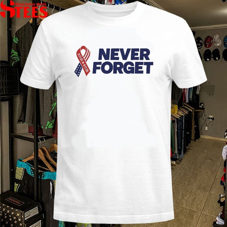 Cam Skattebo New York Gains Never Forget 25th Anniversary Of 9 11 T-Shirts