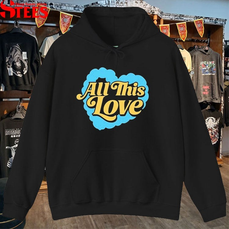 Cat Burns All This Love How To Be Human Heart T-shirts