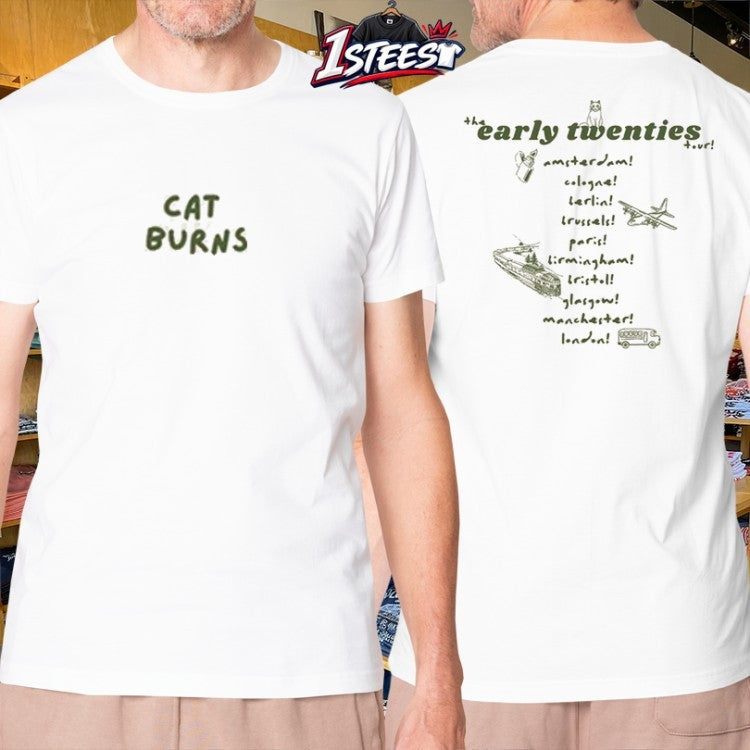 Cat Burns The Early Twenties Tour 2024 T-shirts