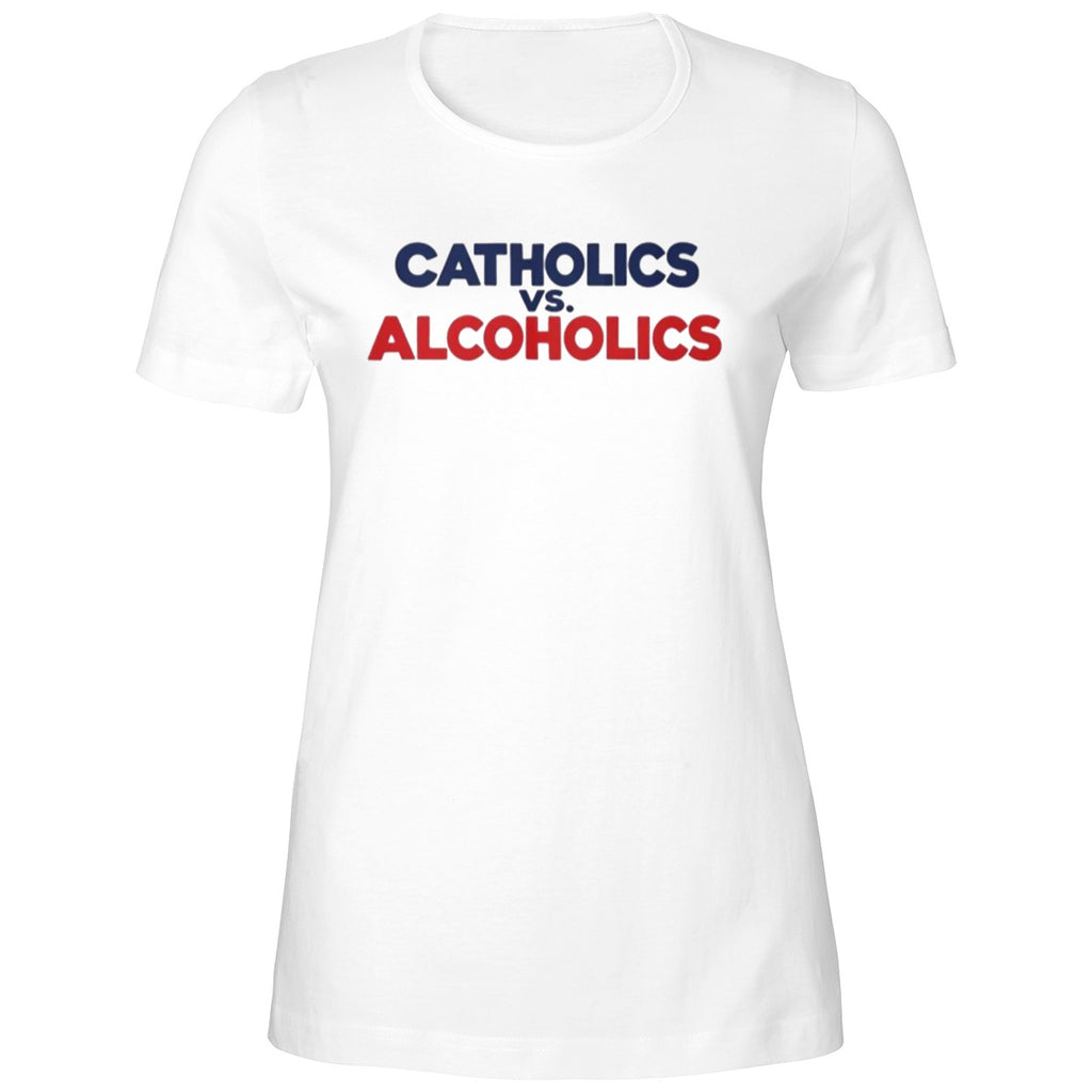 Catholics Vs Alcoholic Notre Dame Wisconsin Shirt