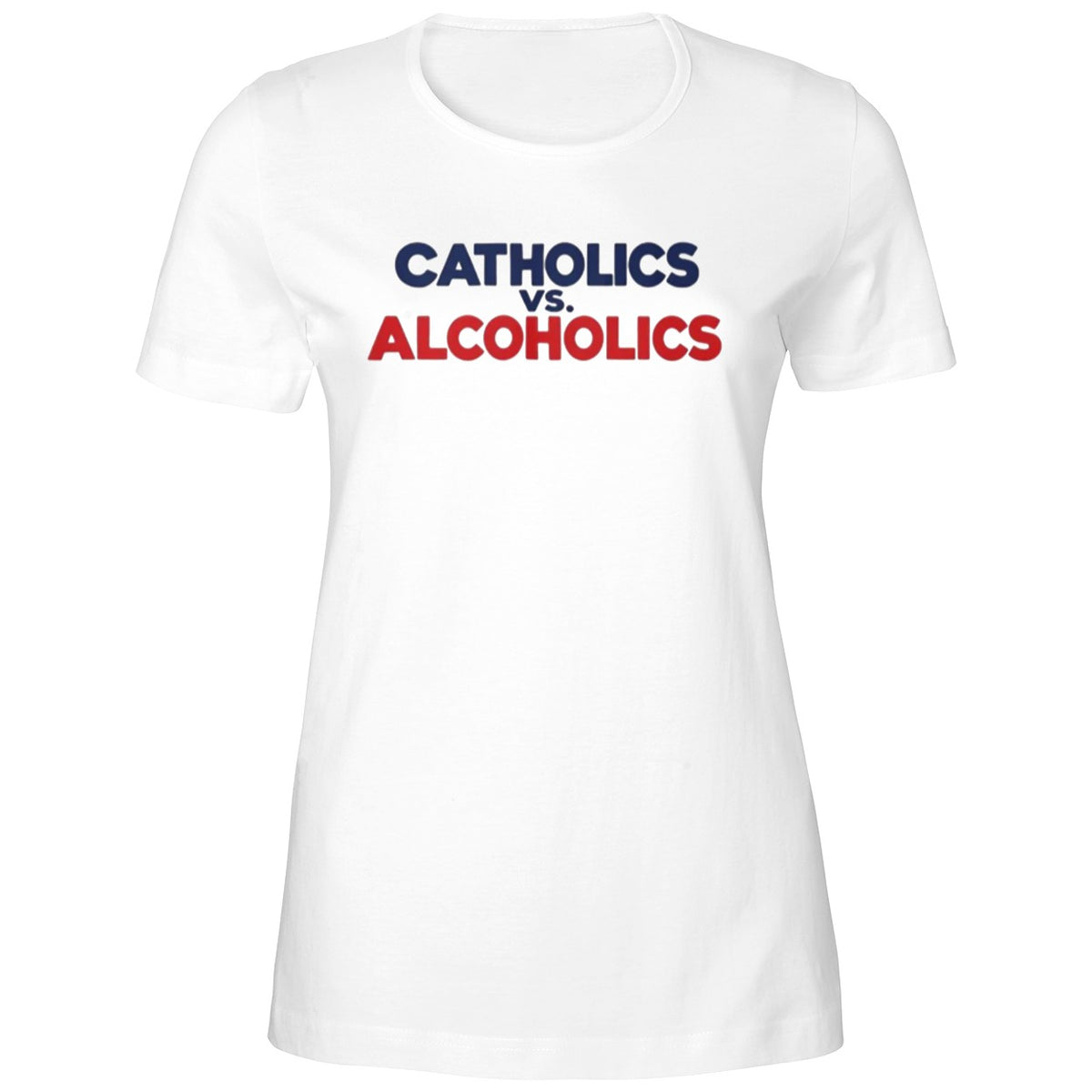 Catholics Vs Alcoholic Notre Dame Wisconsin Shirt