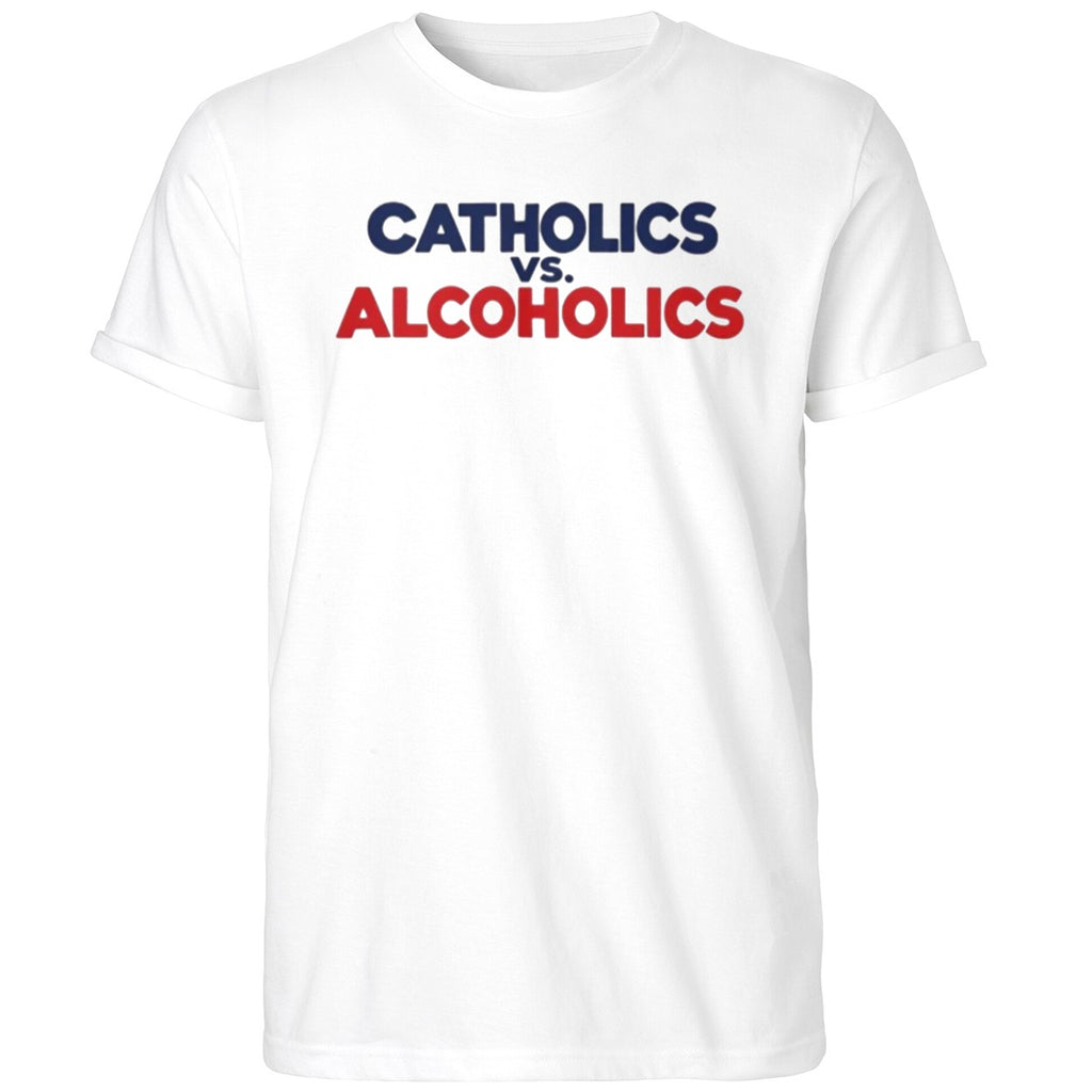 Catholics Vs Alcoholic Notre Dame Wisconsin Shirt