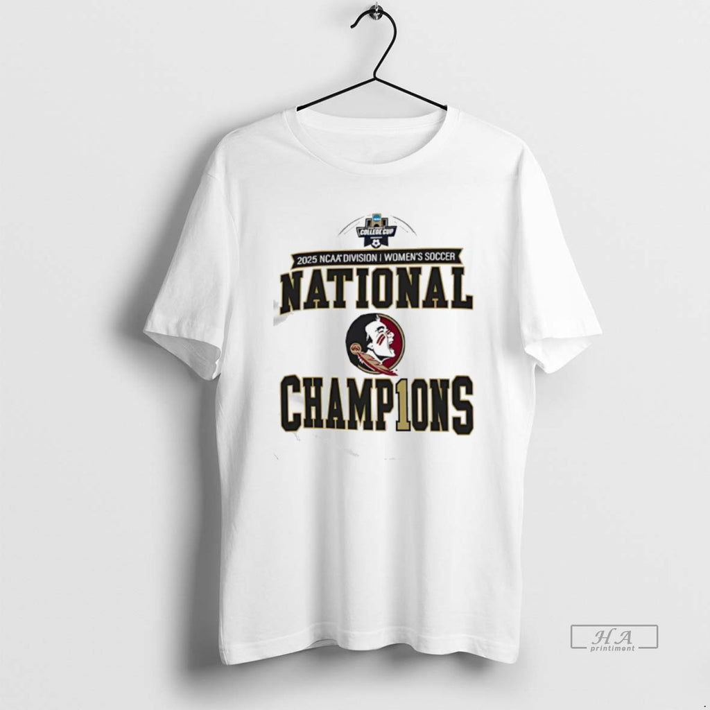 Official Champion Florida State Seminoles 2025 Ncaa Womens Soccer National T-Shirts, Hoodie, Sweatshirt | PureTeeCo.com