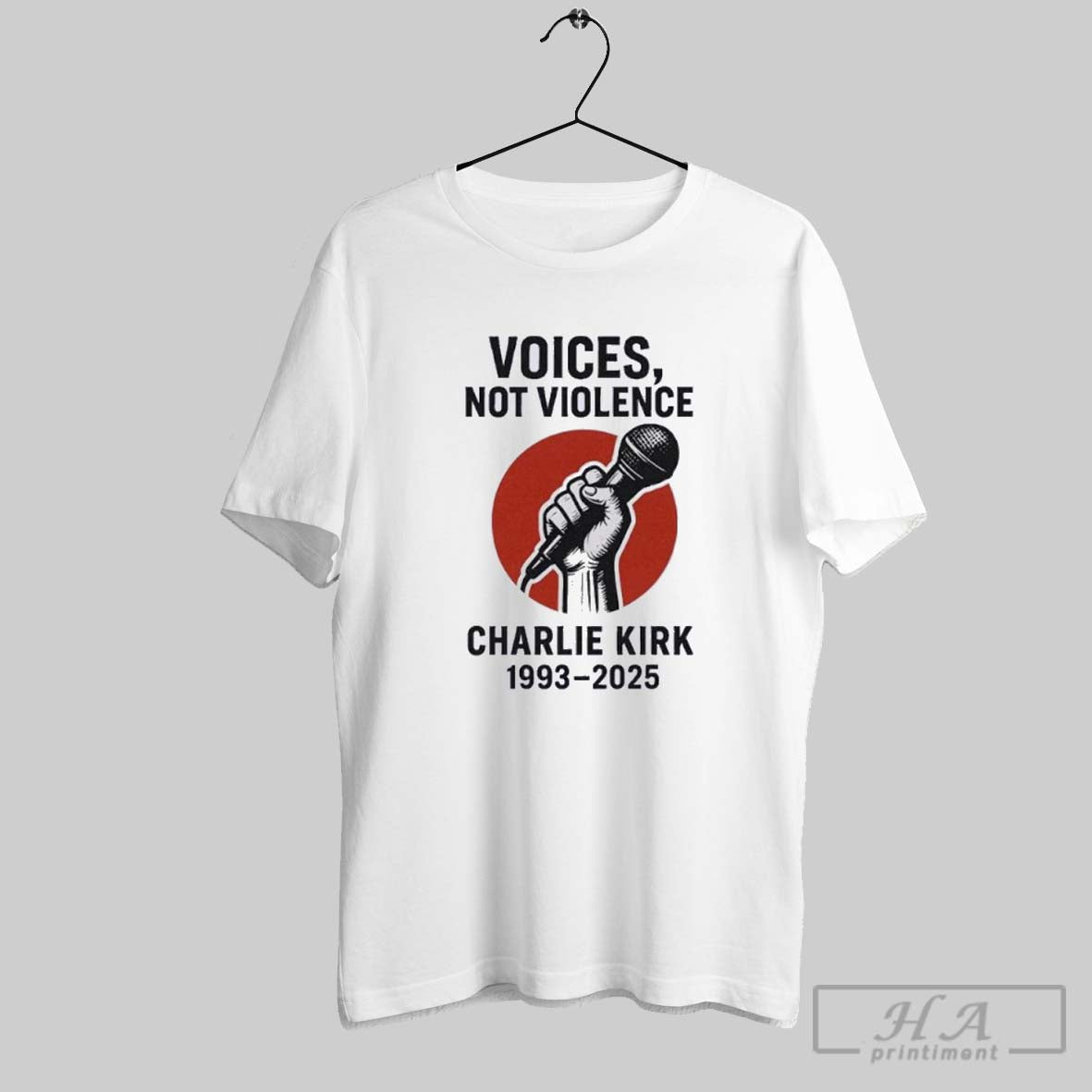 Official Charlie Kirk 1993 2025 Voices Not Violence