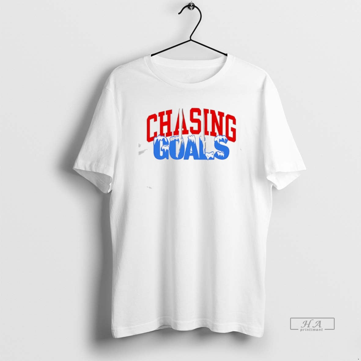 Official Chasing Goals Ice Logo T-Shirts, Hoodie, Sweatshirt | PureTeeCo.com