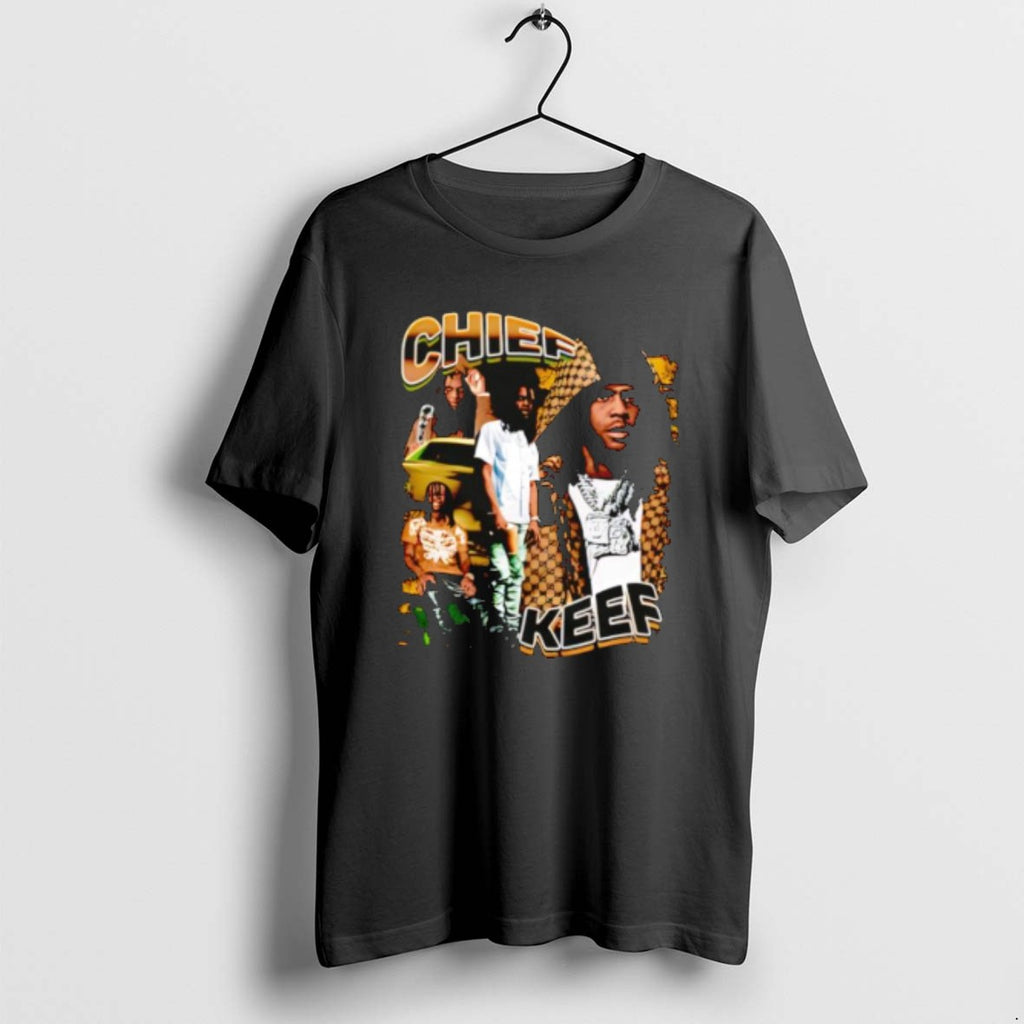 Official Chief Keef Vintage By Libarscal Graphic T-Shirts, Hoodie, Sweatshirt | PureTeeCo.com