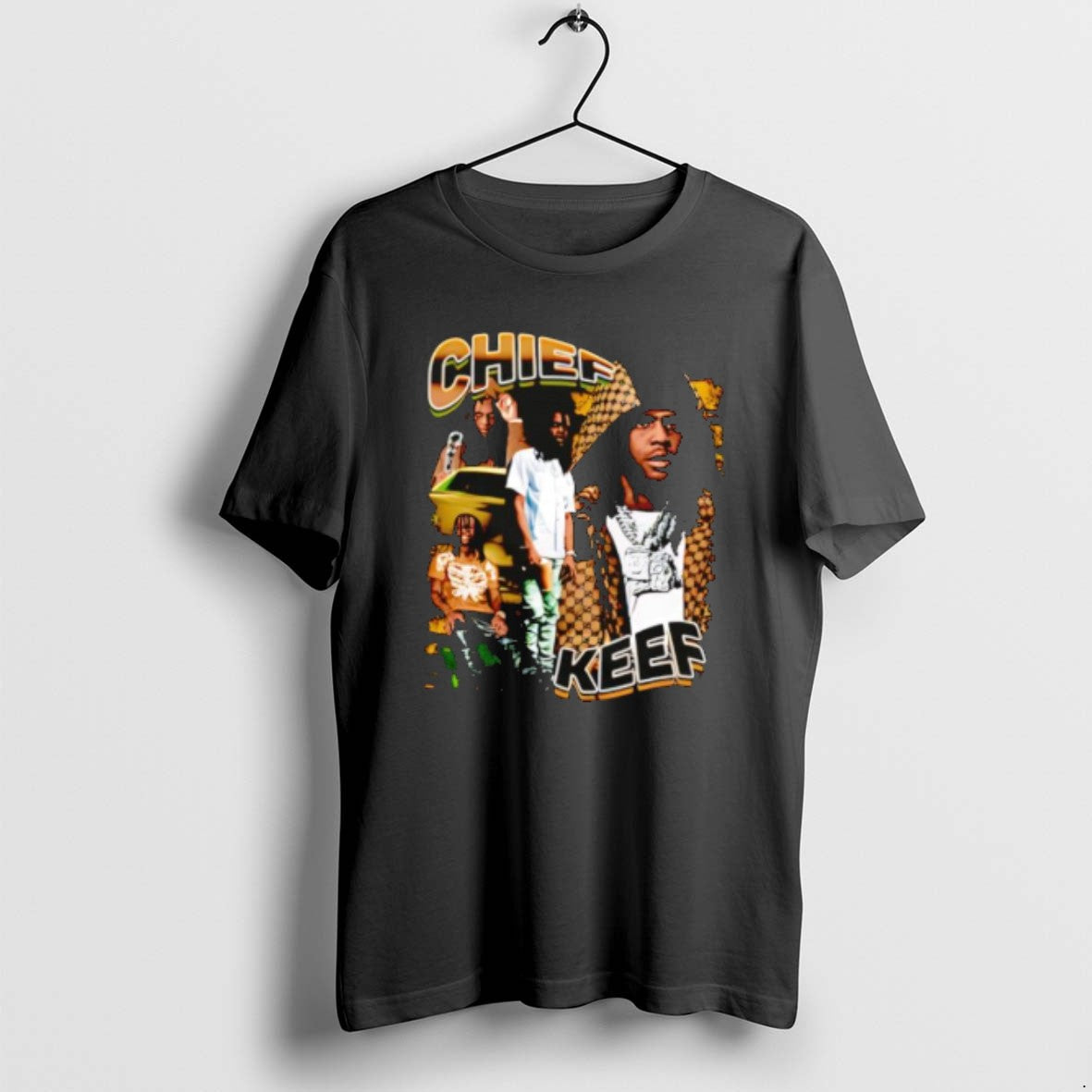 Official Chief Keef Vintage By Libarscal Graphic T-Shirts, Hoodie, Sweatshirt | PureTeeCo.com