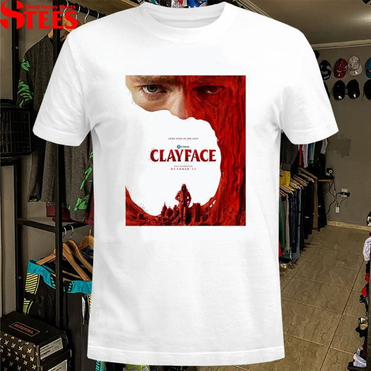 Clayface Movie Look Fear In The Face Only In Theaters October 23 2026 T-Shirts