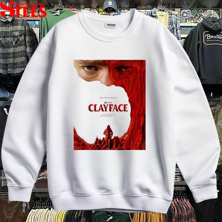 Clayface Movie Look Fear In The Face Only In Theaters October 23 2026 T-Shirts