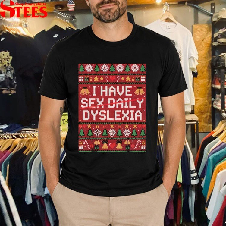 Colton Cowser Baltimore Orioles Air Cowser I Have Dyslexia Ugly Christmas T-shirts