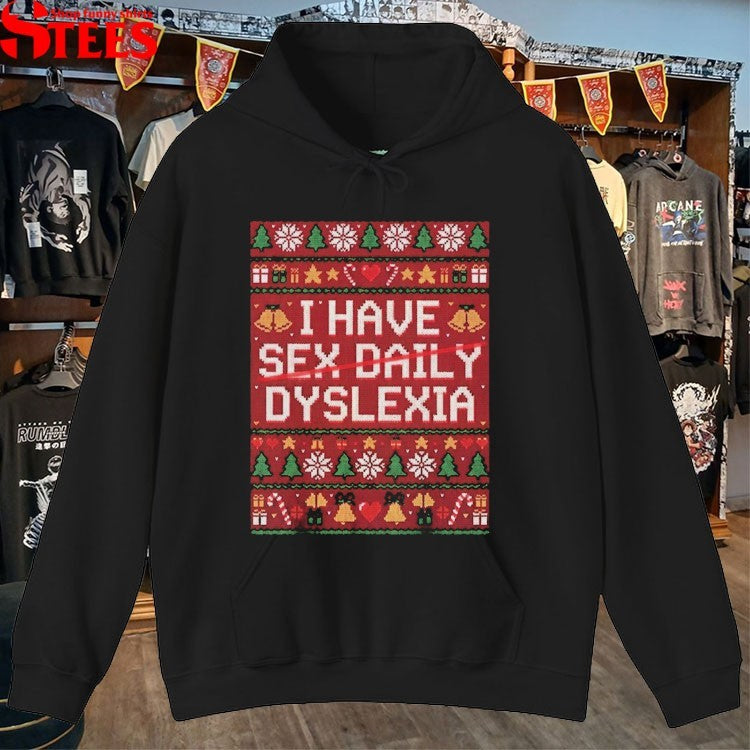Colton Cowser Baltimore Orioles Air Cowser I Have Dyslexia Ugly Christmas T-shirts