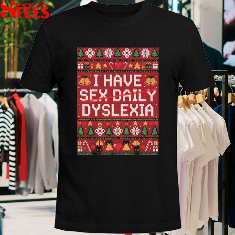 Colton Cowser Baltimore Orioles Air Cowser I Have Dyslexia Ugly Christmas T-shirts