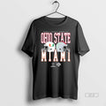 Official Cotton Bowl Classic 2025 Miami Vs Ohio State Helmet Matchup Helmet T-Shirts, Hoodie, Sweatshirt | PureTeeCo.com